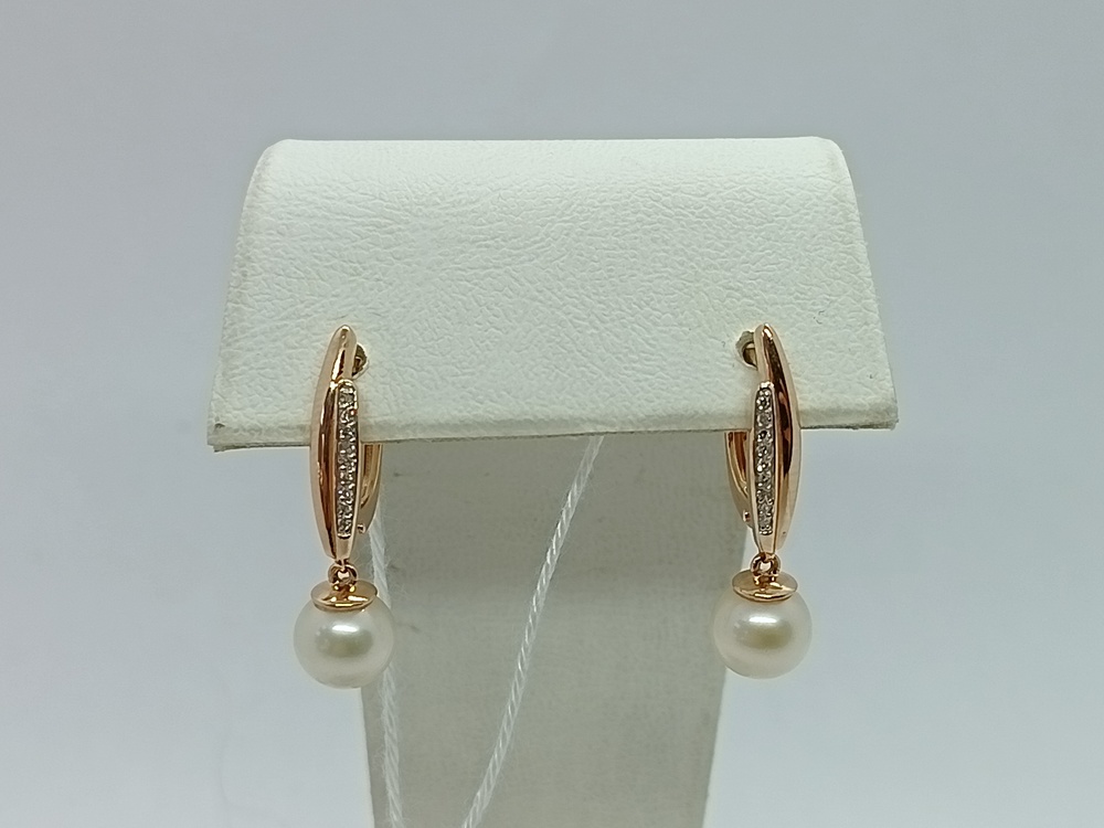 СЕРЬГИ БРИЛЛИАНТ (Au 585)