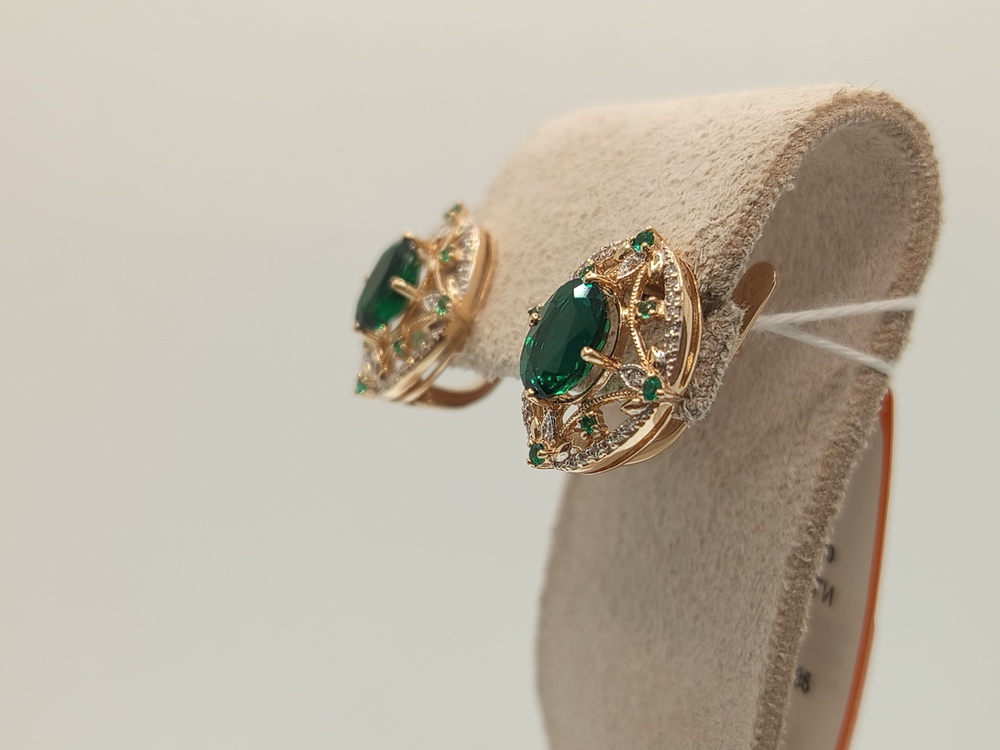 СЕРЬГИ БРИЛЛИАНТ (Au 585)