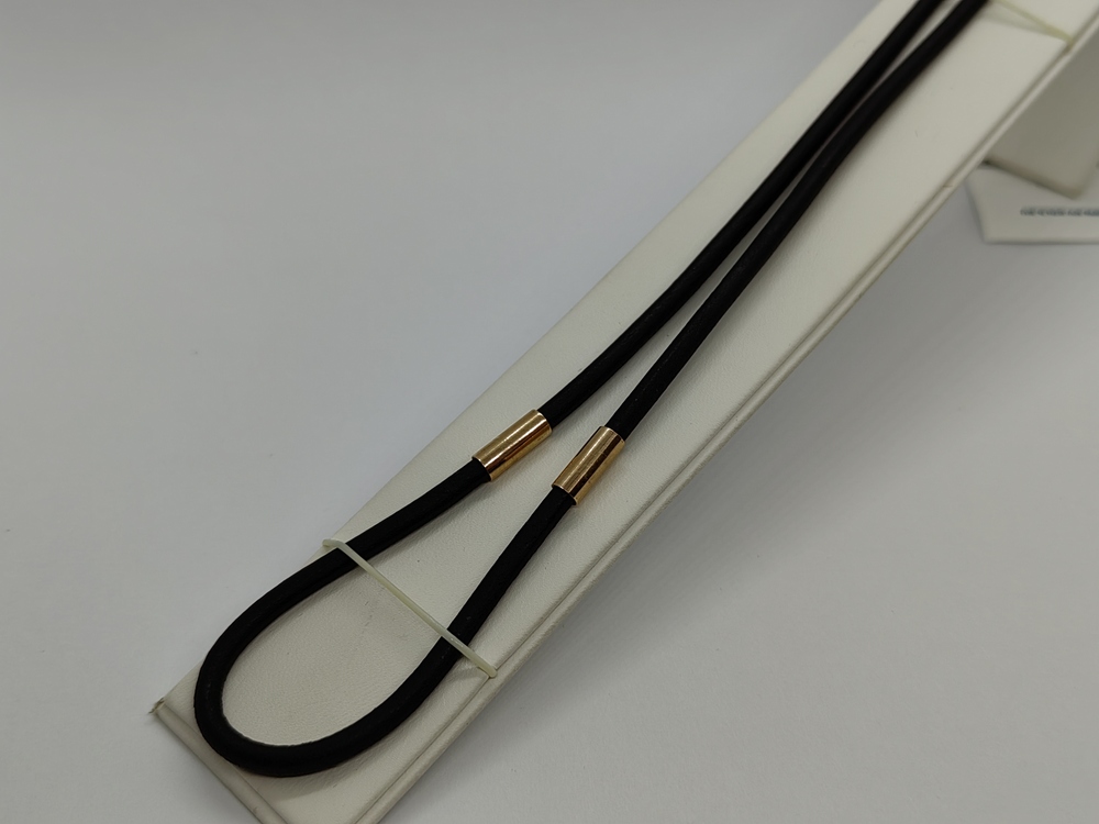 682КЖ-4 КОЛЬЕ КОЖА (Au 585)