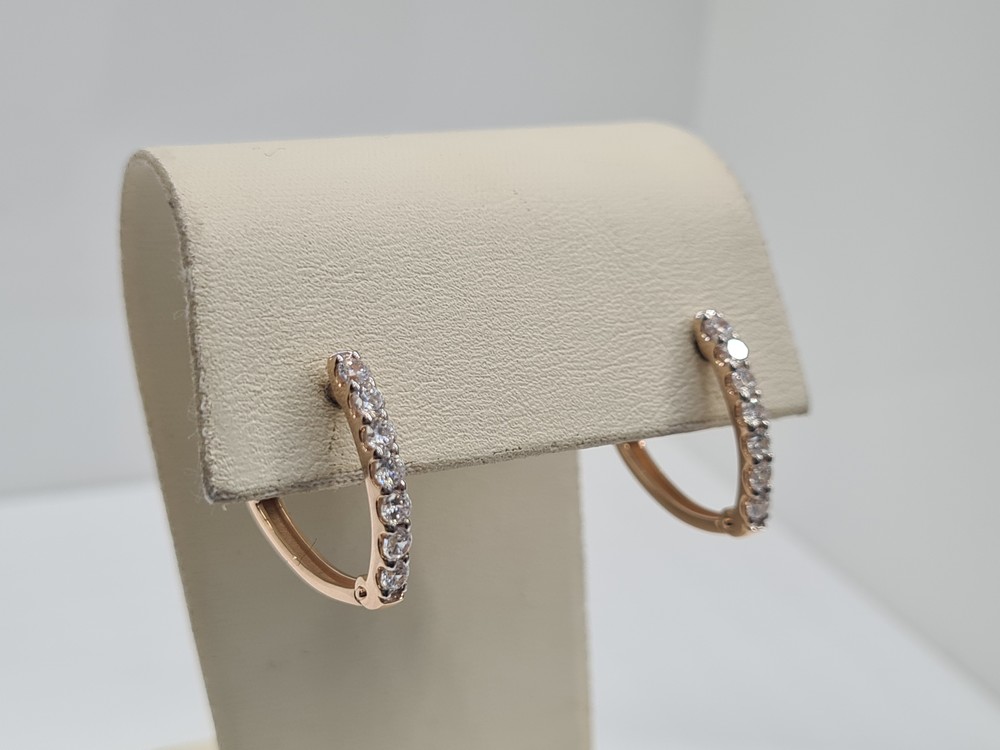 СЕРЬГИ С КАМНЯМИ (Au 585)