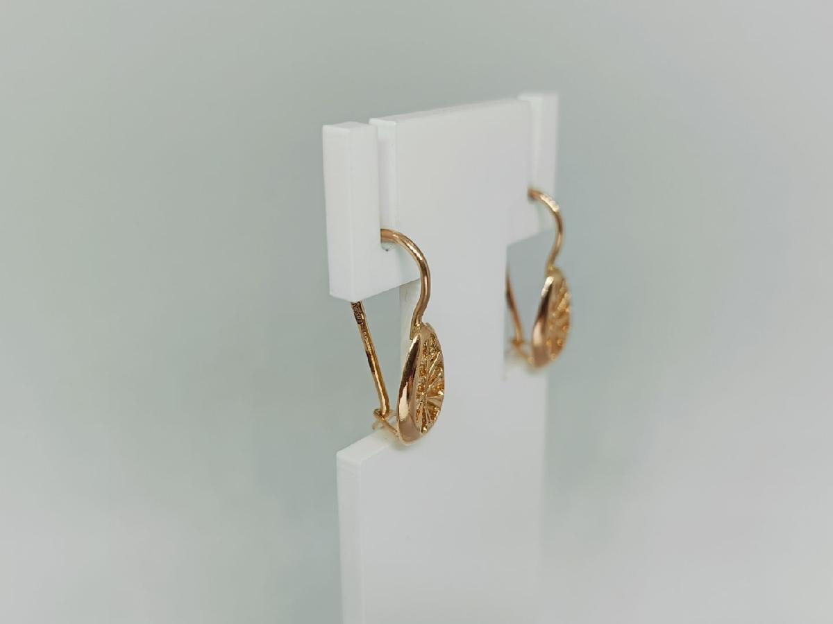 СЕРЬГИ БЕЗ КАМНЯ (Au 583)