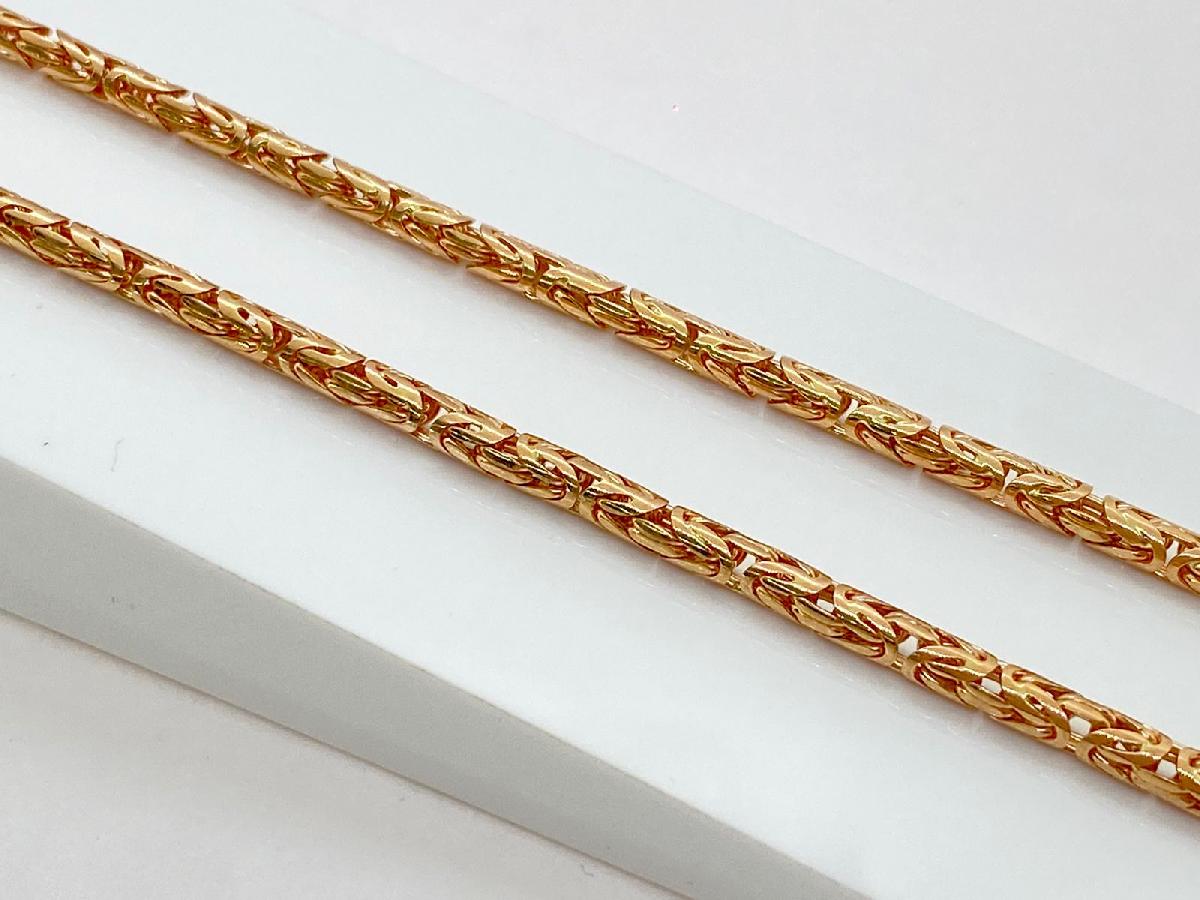 ЦЕПЬ ПОЛНОВЕСНАЯ Лисий хвост (Au 585)