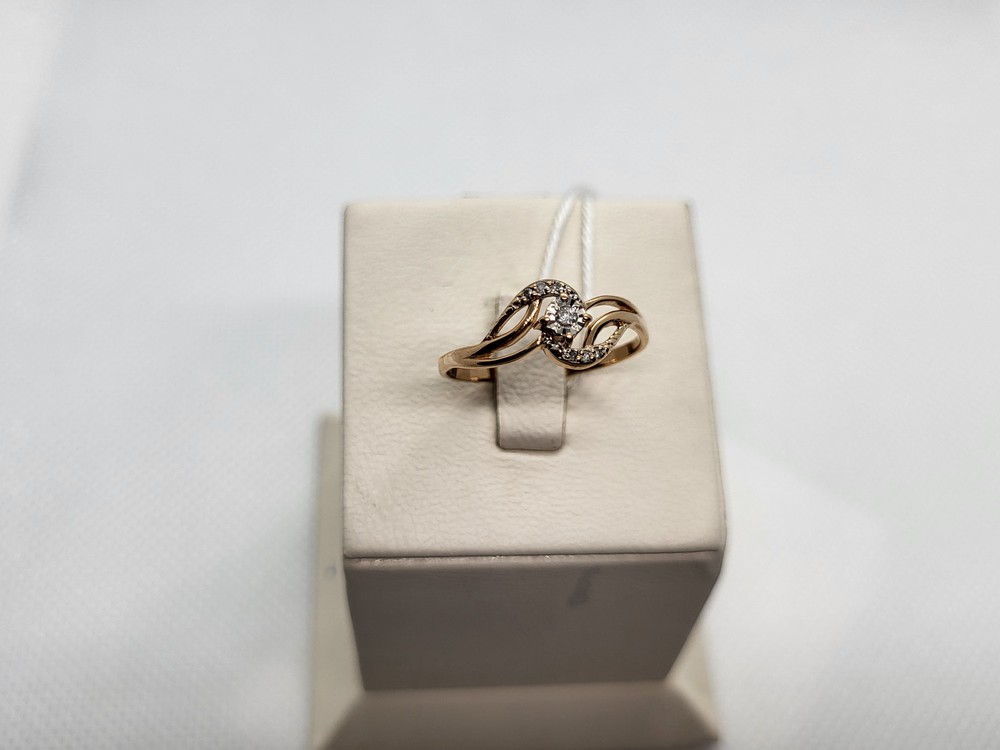 КОЛЬЦО БРИЛЛИАНТ Au 585