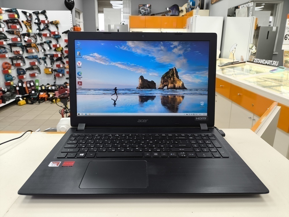 Ноутбук Acer Aspire 3 A315--21; A9-9420e, Radeon R5 series, 8 Гб, 128 Гб, Нет