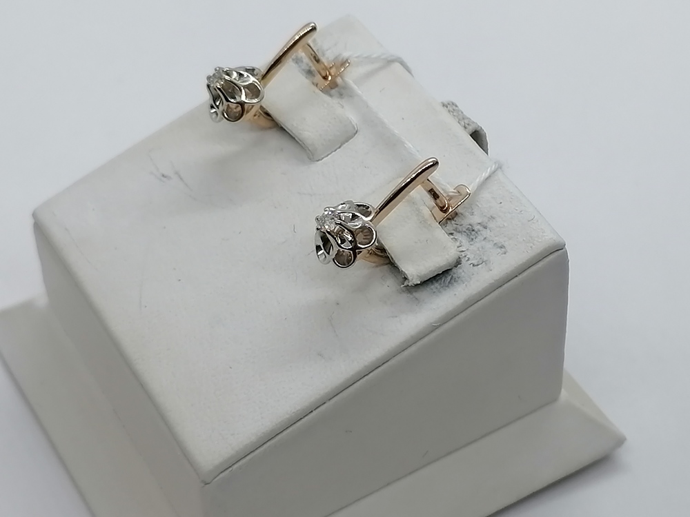 СЕРЬГИ БРИЛЛИАНТ (Au 585)