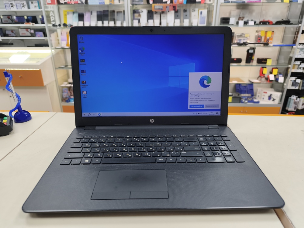 Ноутбук HP 15-RB012UR; E2-9000e, AMD Radeon (TM) Graphics, 4 Гб, Нет, 500 Гб