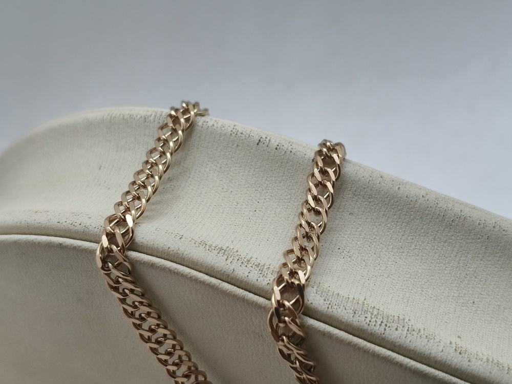 ЦЛР2585 ЦЕПЬ ПОЛНОВЕСНАЯ Ромб двойной (Au 585)