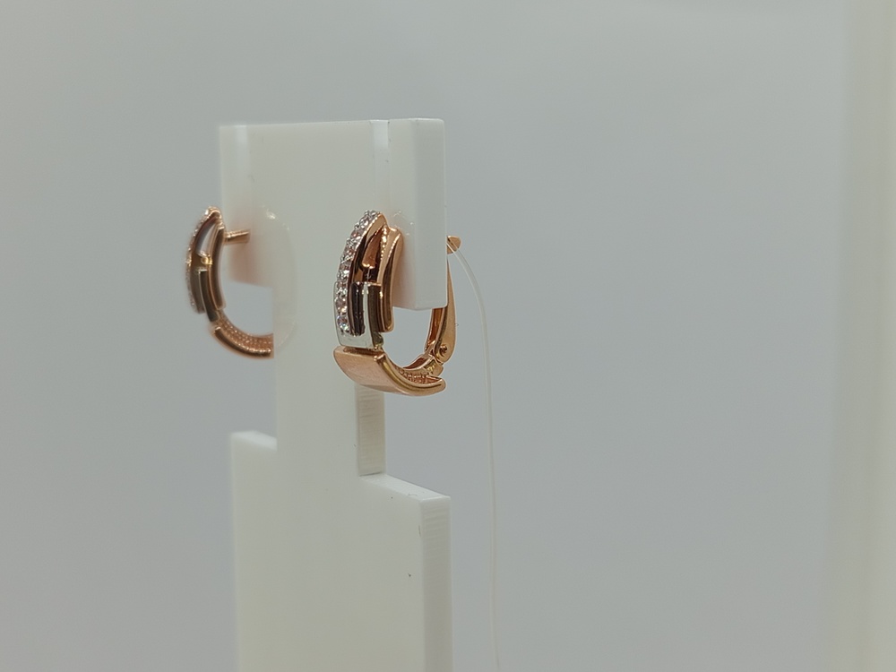 СЕРЬГИ С КАМНЯМИ (Au 585)