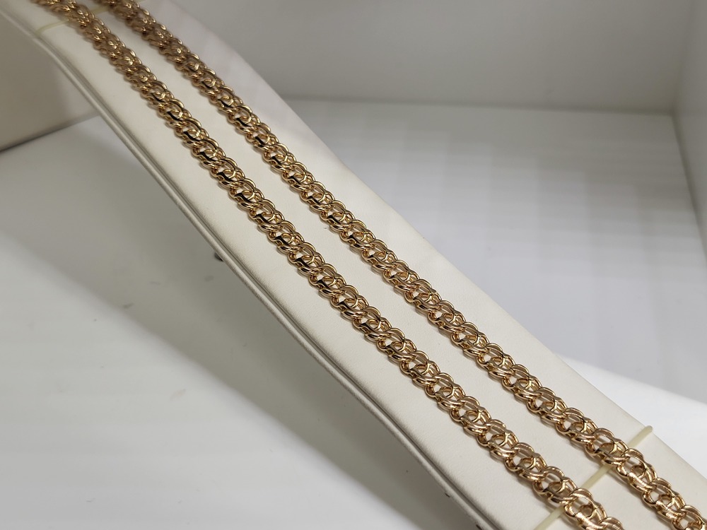 ЦЛБС585 ЦЕПЬ ПОЛНОВЕСНАЯ Бисмарк (Au 585)