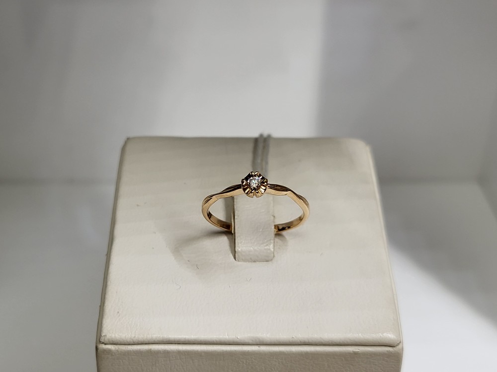 КОЛЬЦО БРИЛЛИАНТ Au 585