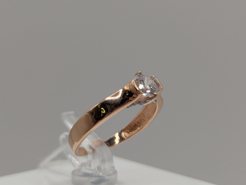 КОЛКМИ585 КОЛЬЦО С КАМНЯМИ (Au 585)