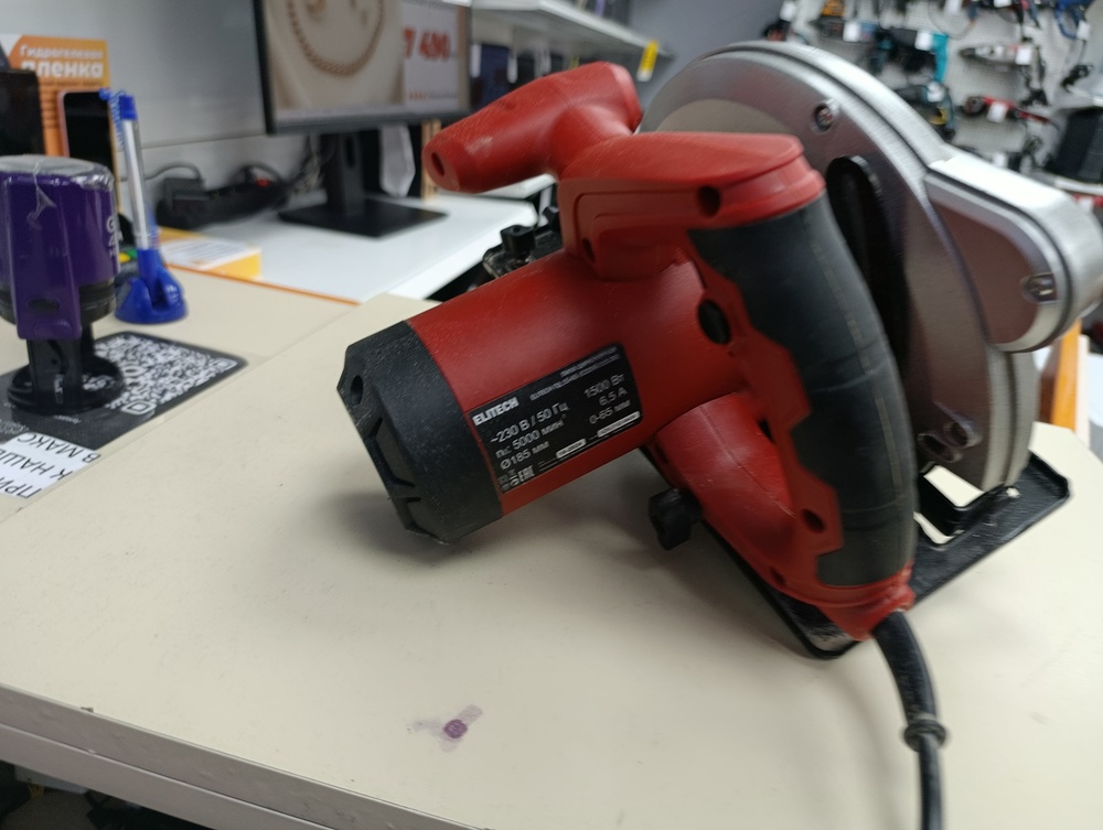 Дисковая пила Elitech ПД 1565