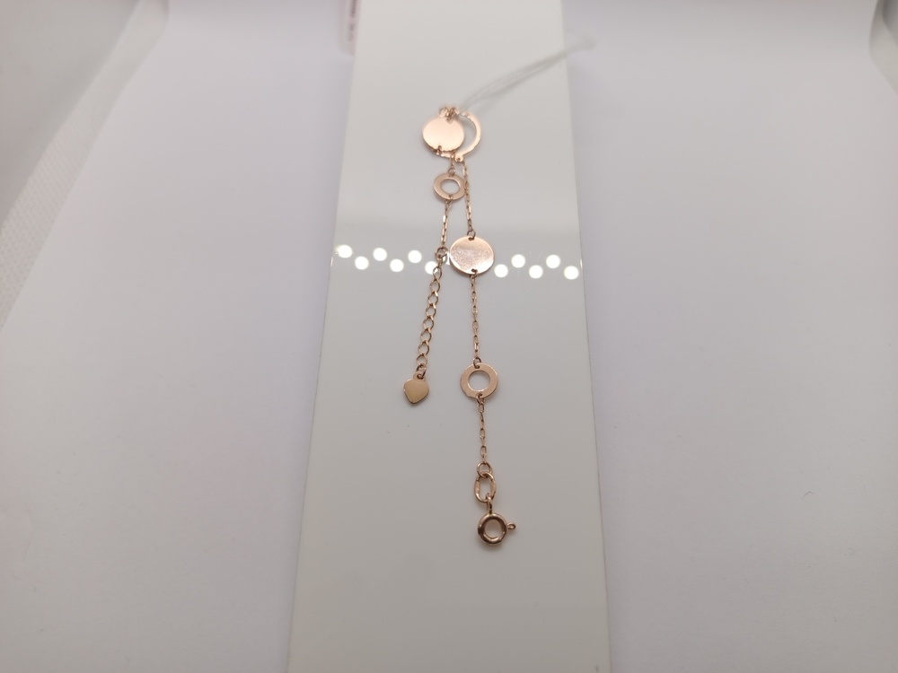 БРАСЛЕТ ПОЛНОВЕСНЫЙ Фантазия Au 585