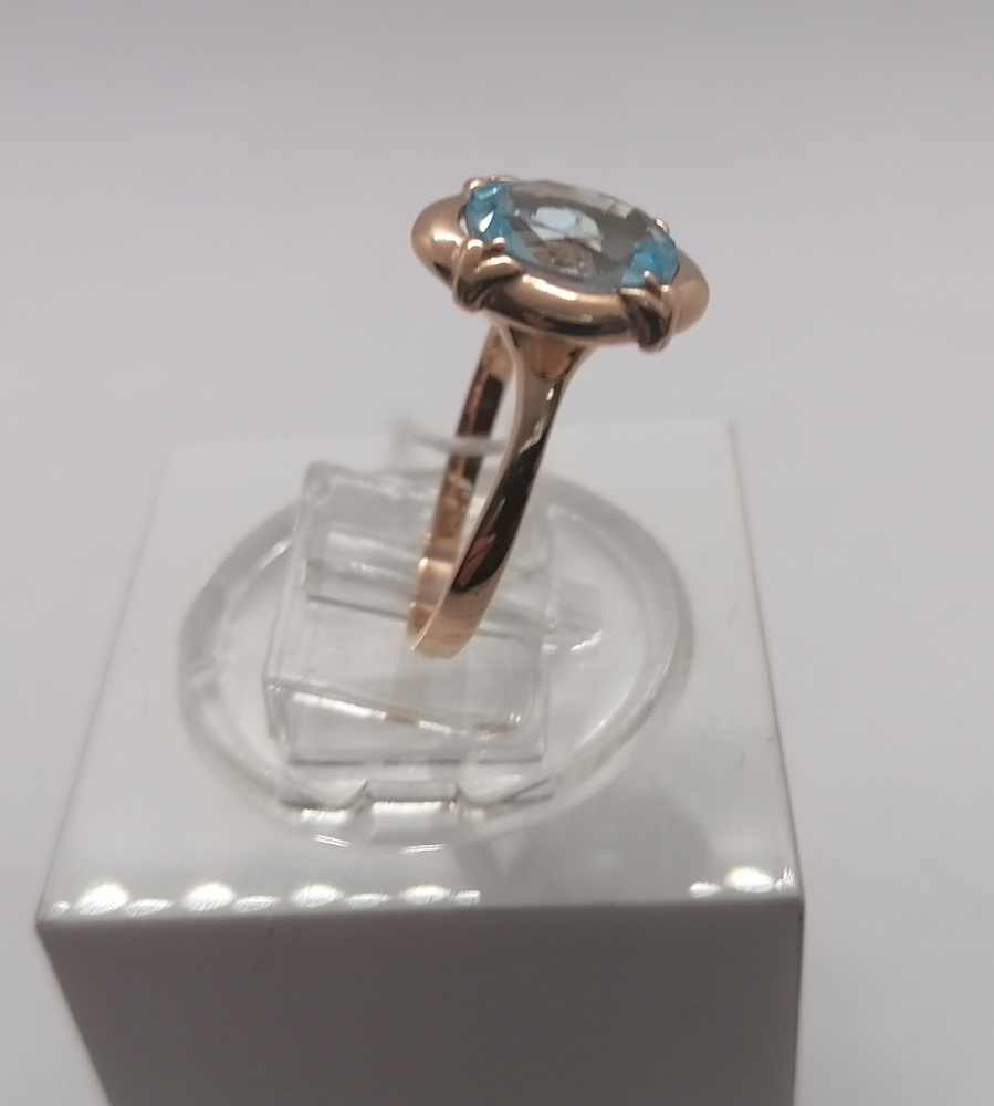 КОЛЬЦО С КАМНЕМ (Au 585)