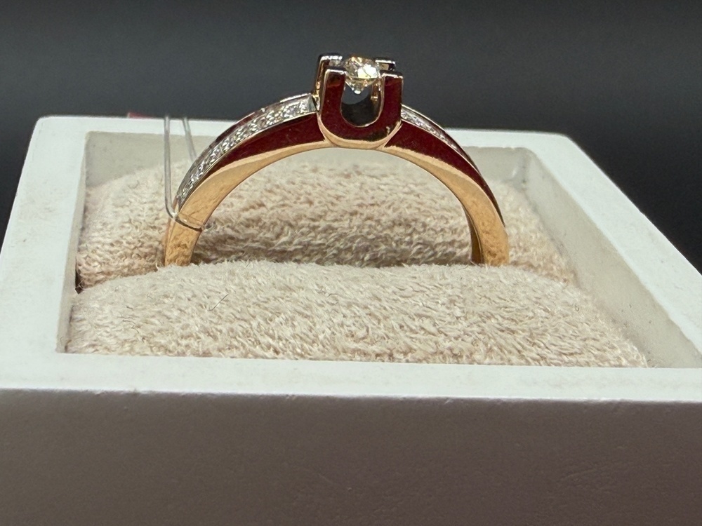 КОЛЬЦО БРИЛЛИАНТ (Au 585)