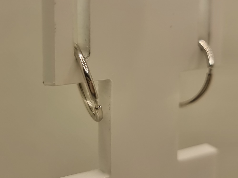 20-62-0147-00 СЕРЬГИ КОНГО без камня (Au 585)