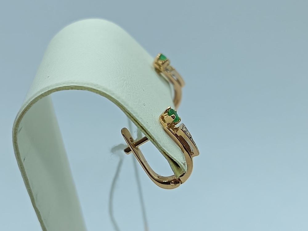 СЕРЬГИ БРИЛЛИАНТ (Au 585)