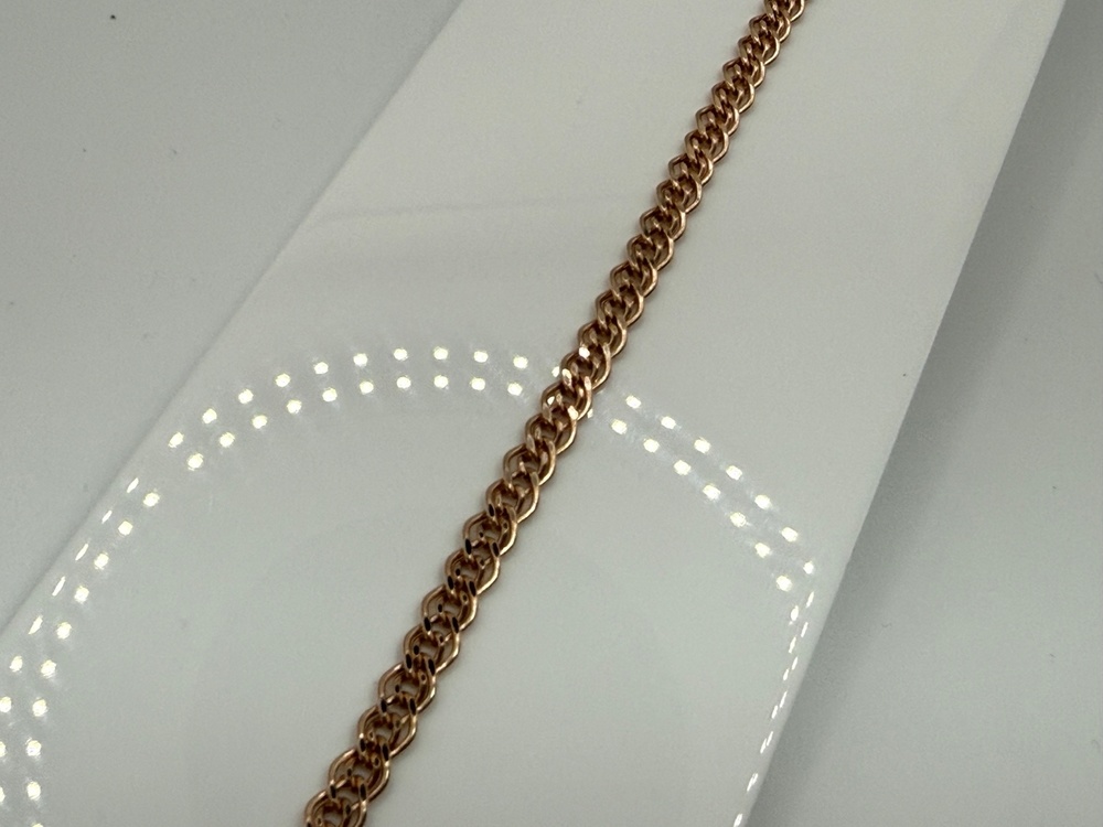 БРАСЛЕТ ПУСТОТЕЛЫЙ Нона (Au 585)