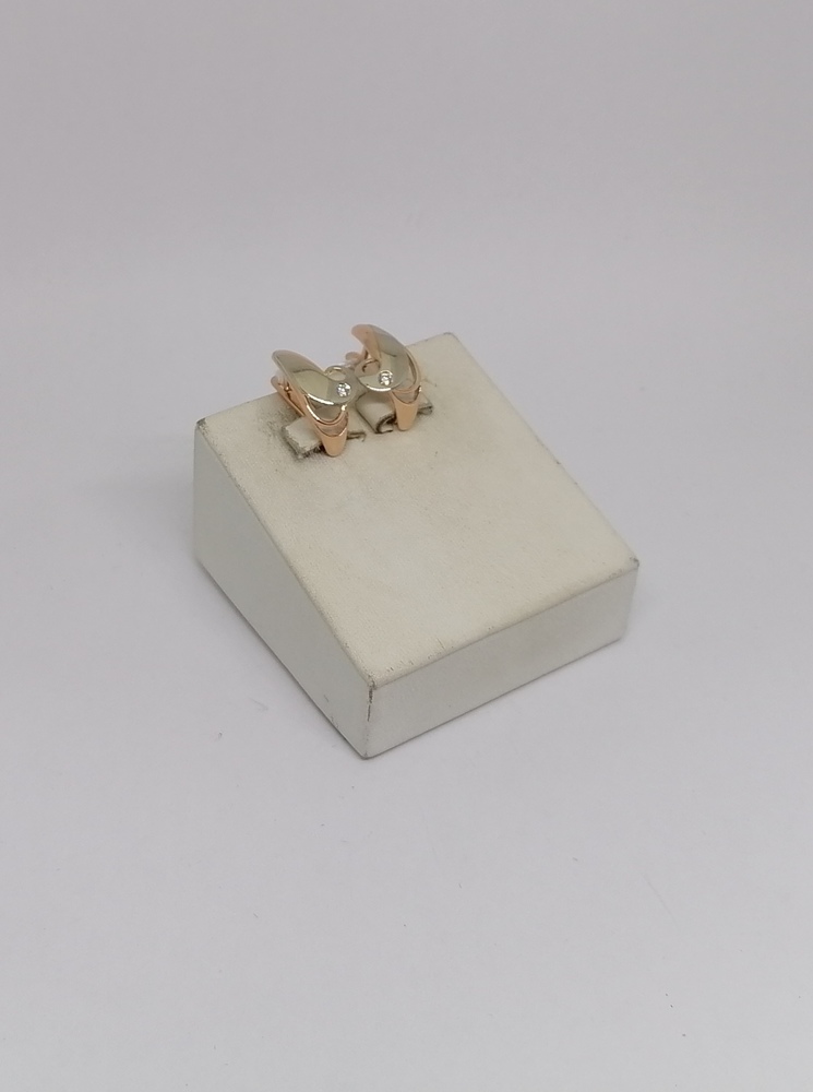 СЕРЬГИ С КАМНЕМ (Au 585)