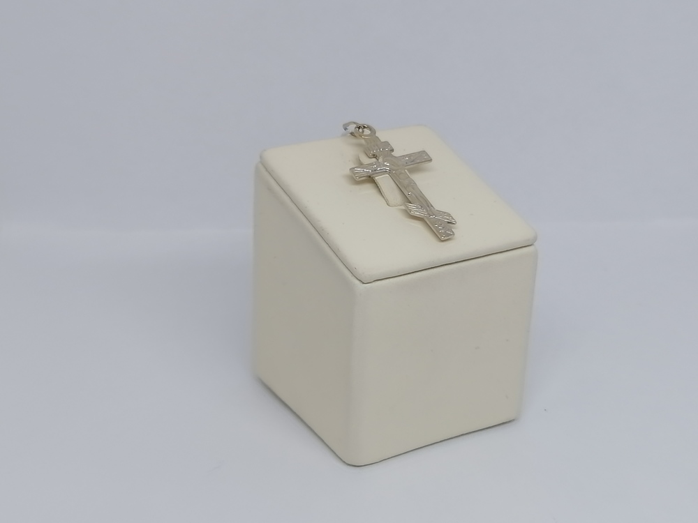 ПОДВЕСКА КРЕСТ БЕЗ КАМНЯ (Au 585)