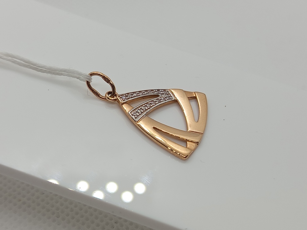 ПОДВЕСКА С КАМНЯМИ (Au 585)