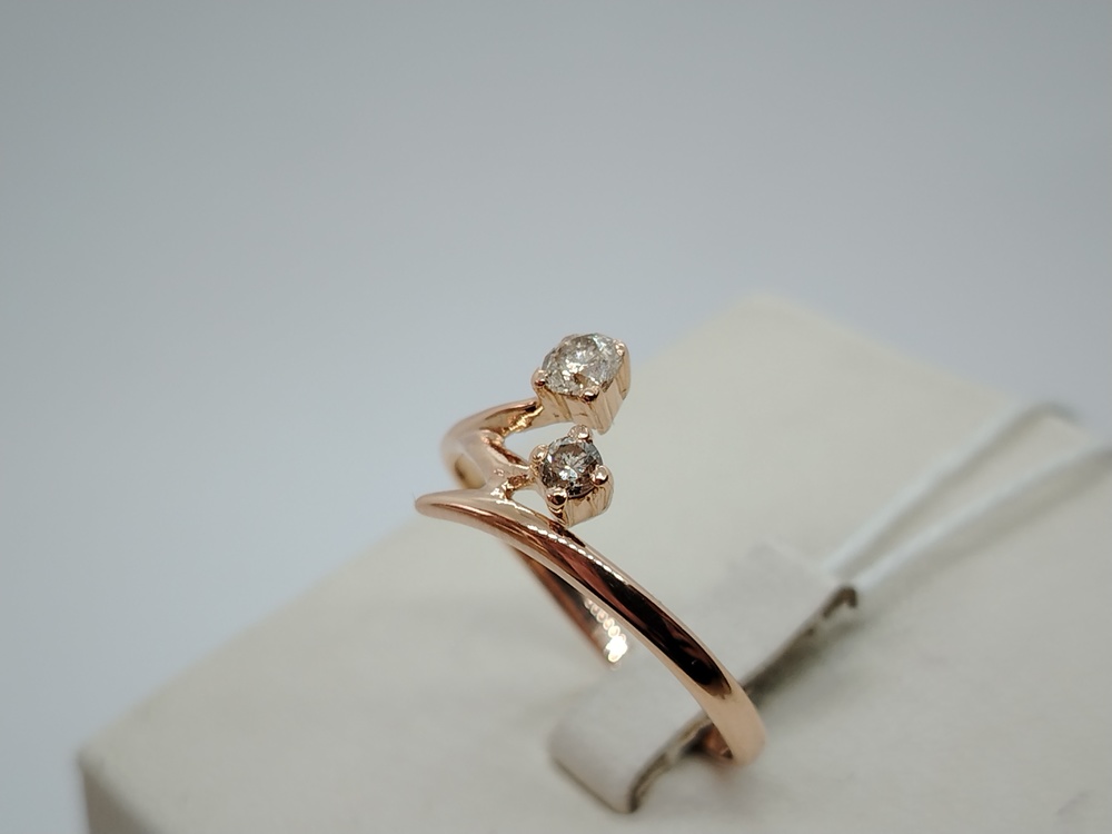 КОЛЬЦО БРИЛЛИАНТ Au 585