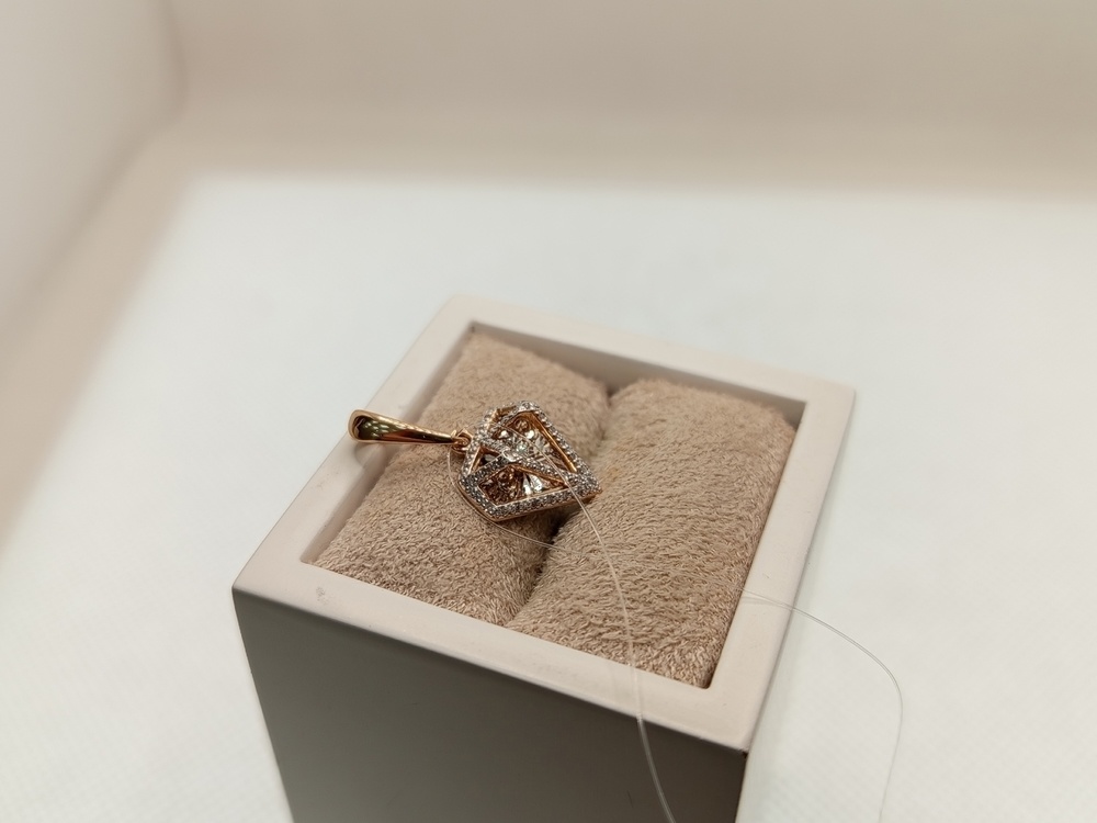 ПОДВЕСКА БРИЛЛИАНТ (Au 585)