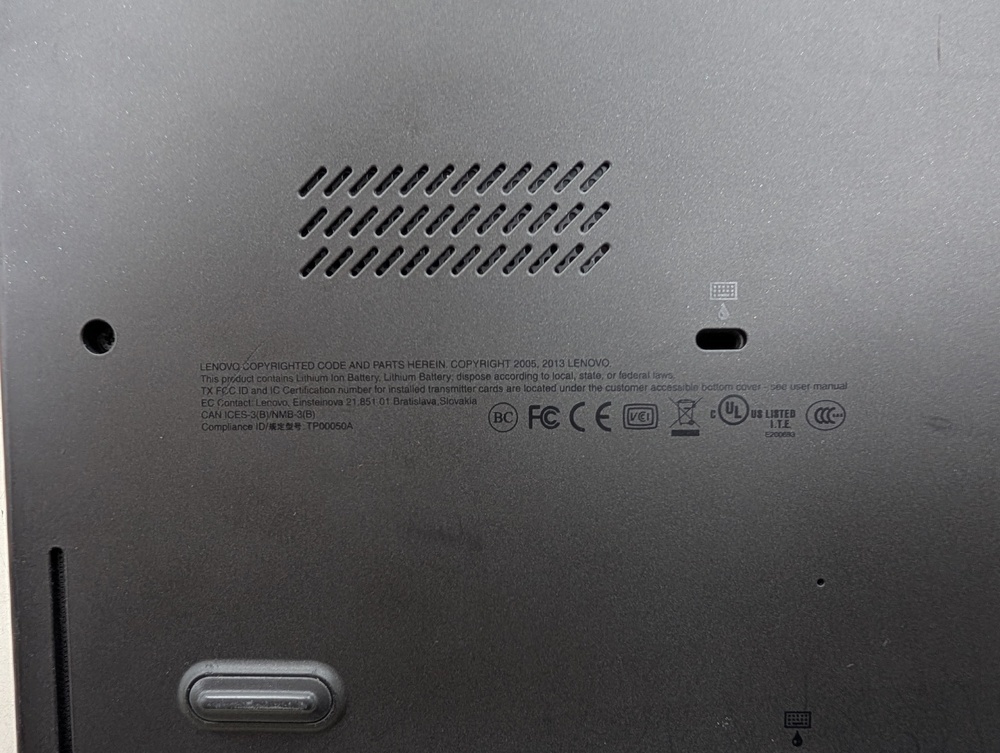 Ноутбук Lenovo ThinkPad T440; Core i3-4010U, HD Graphics famile, 4 Гб, Нет, 500 Гб
