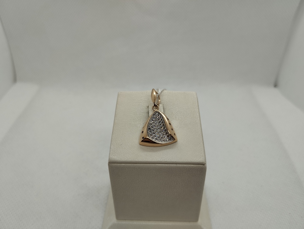 ПОДВЕСКА С КАМНЯМИ (Au 585)