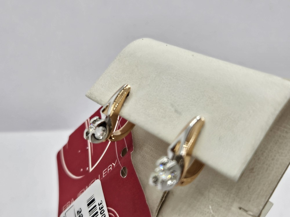 СЕРЬГИ БРИЛЛИАНТ (Au 585)