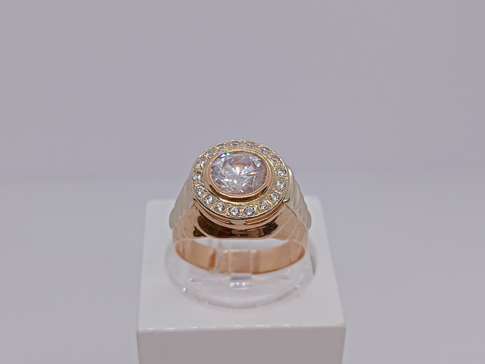 ПЕЧКМИ585 ПЕЧАТКА С КАМНЯМИ (Au 585)