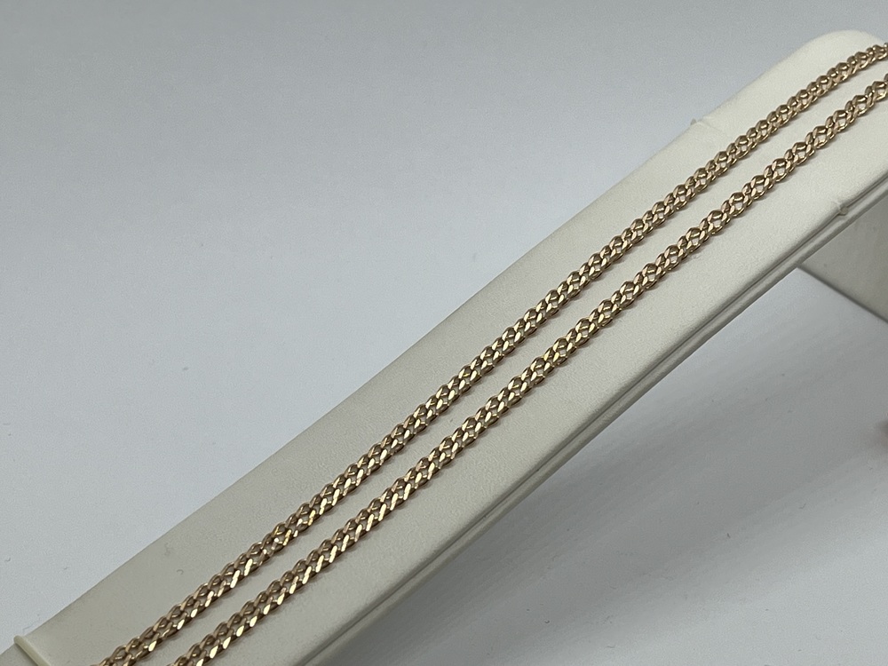 ЦЕПЬ ПОЛНОВЕСНАЯ Ромб двойной (Au 585)