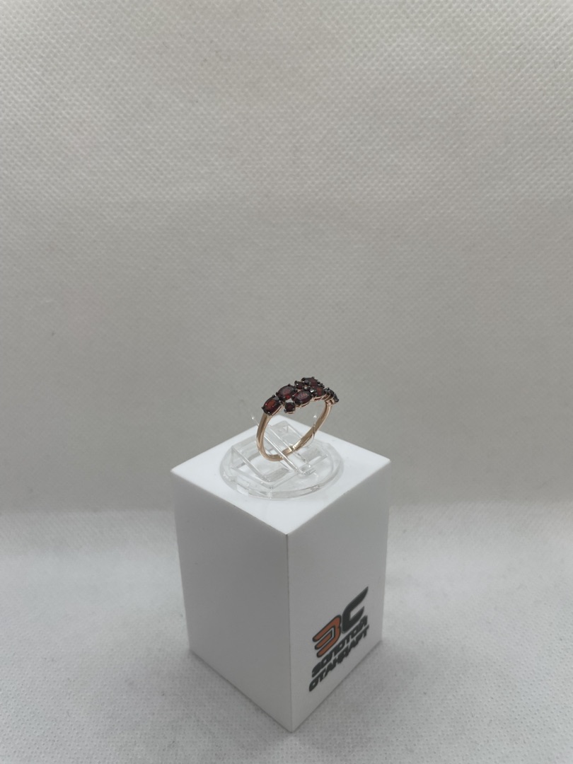 КОЛЬЦО ГРАНАТ (Au 585)