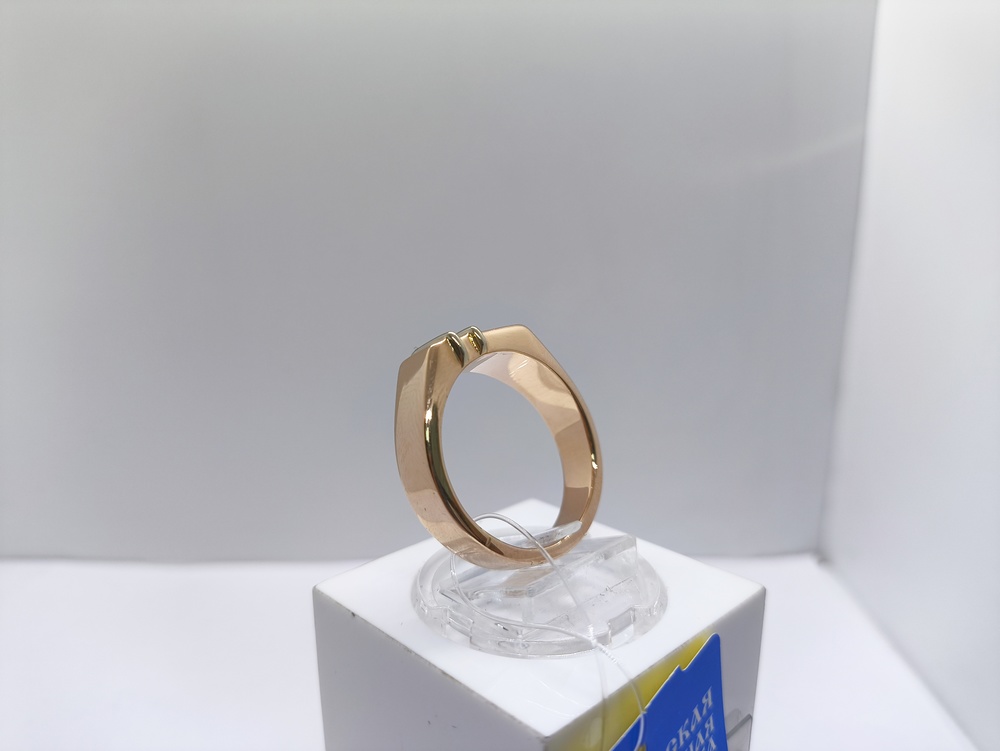 КОЛЬЦО ПЕЧАТКА без камня (Au 585)