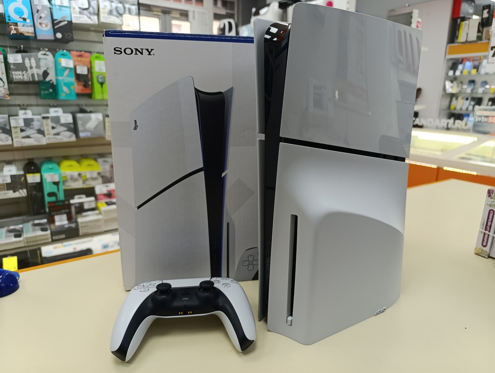 Игровая приставка PlayStation 5 Slim 1TB (С дисководом)