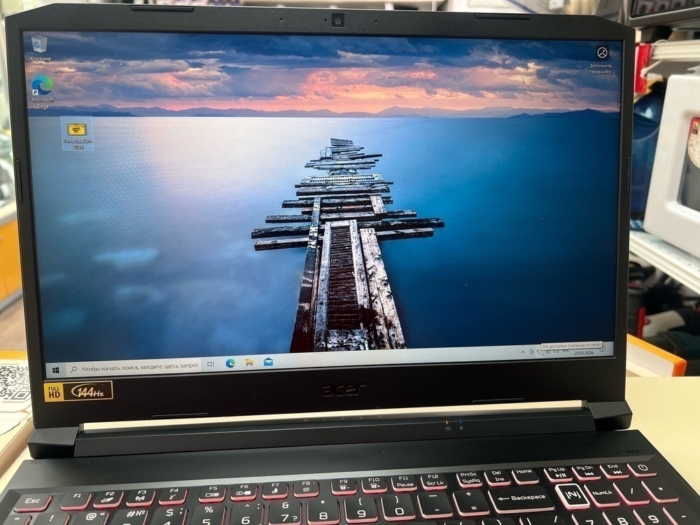 Ноутбук Acer; Ryzen 5 5600H, GeForce RTX 3060, 16 Гб, 512 GB, Нет
