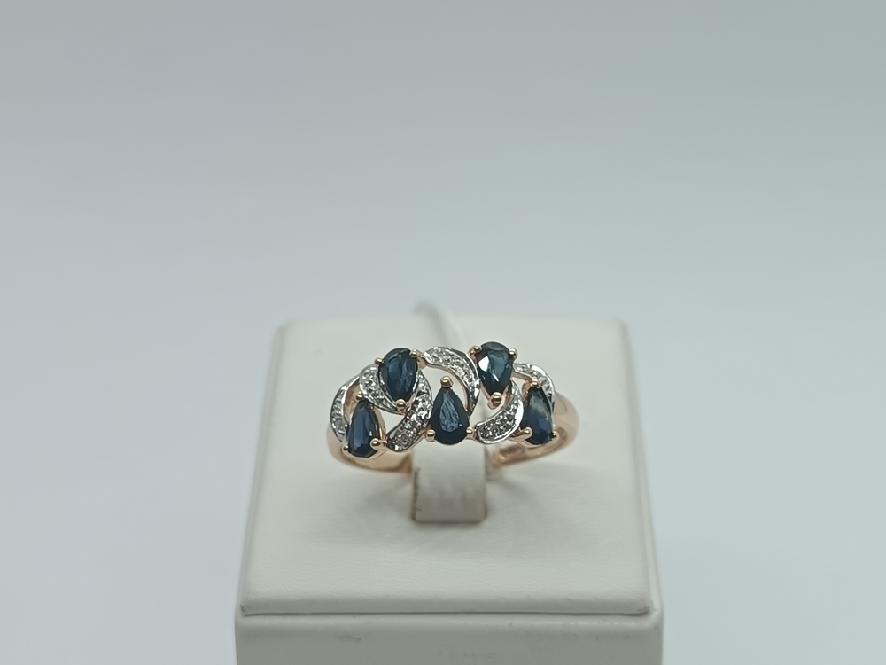 КОЛЬЦО БРИЛЛИАНТ Au 585