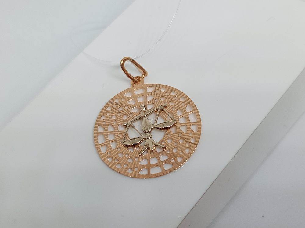 ПОДВЕСКА ЗНАК ЗОДИАКА ВЕСЫ (Au 585)