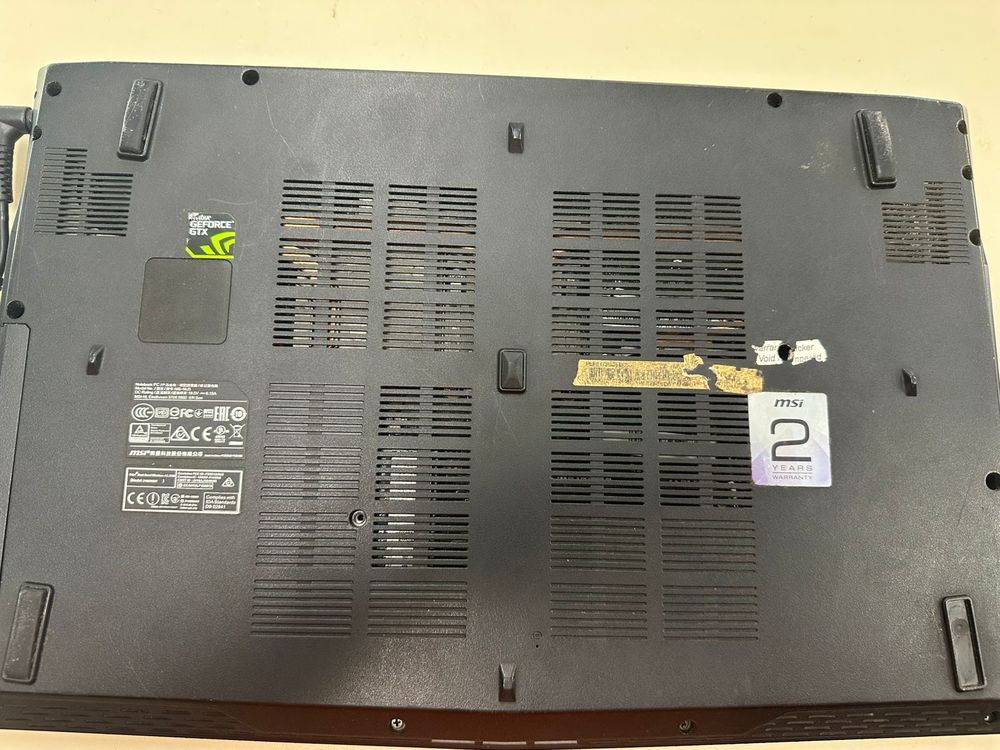 Ноутбук MSI; Core i7-6700HQ, GeForce GTX 960M, 8 Гб, 240 Гб, 1 Tb