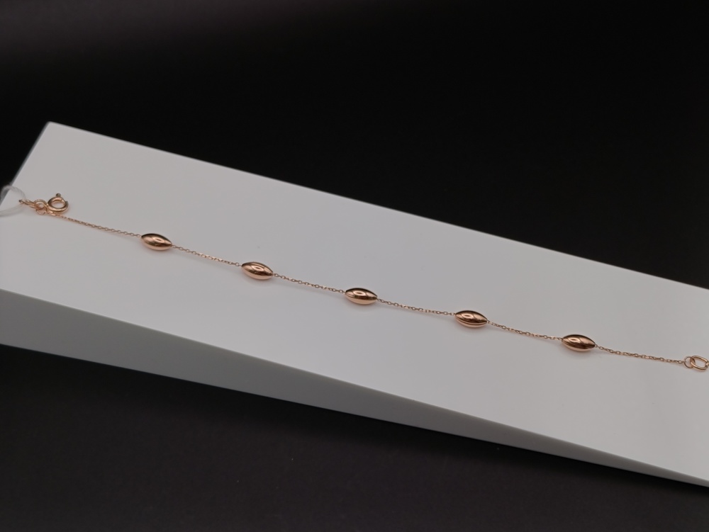 БРАСЛЕТ ПОЛНОВЕСНЫЙ Фантазия Au 585