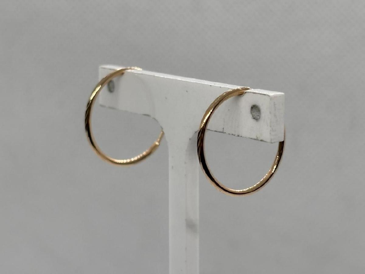 СЕРЬГИ КОНГО без камня (Au 585)