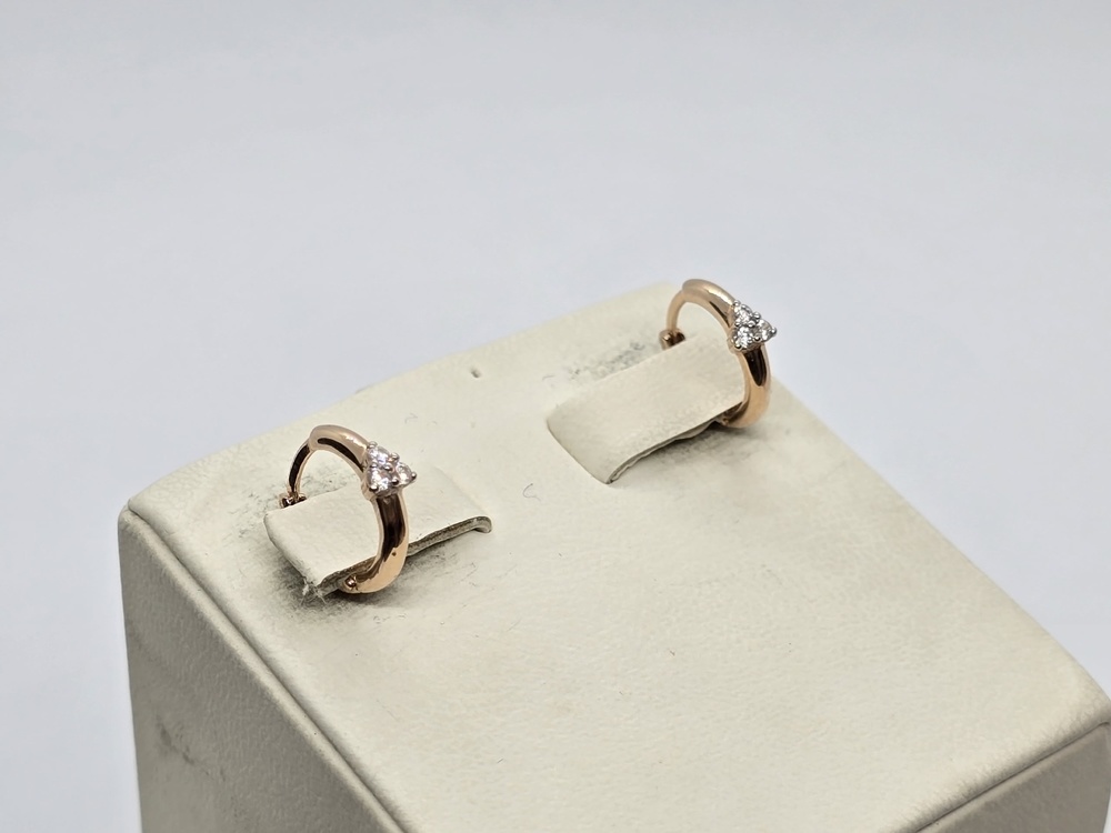 СЕРЬГИ С КАМНЯМИ (Au 585)