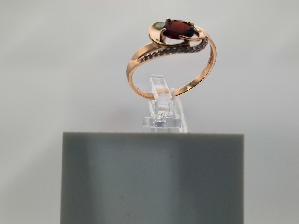 КОЛКМИ585 КОЛЬЦО С КАМНЯМИ (Au 585)