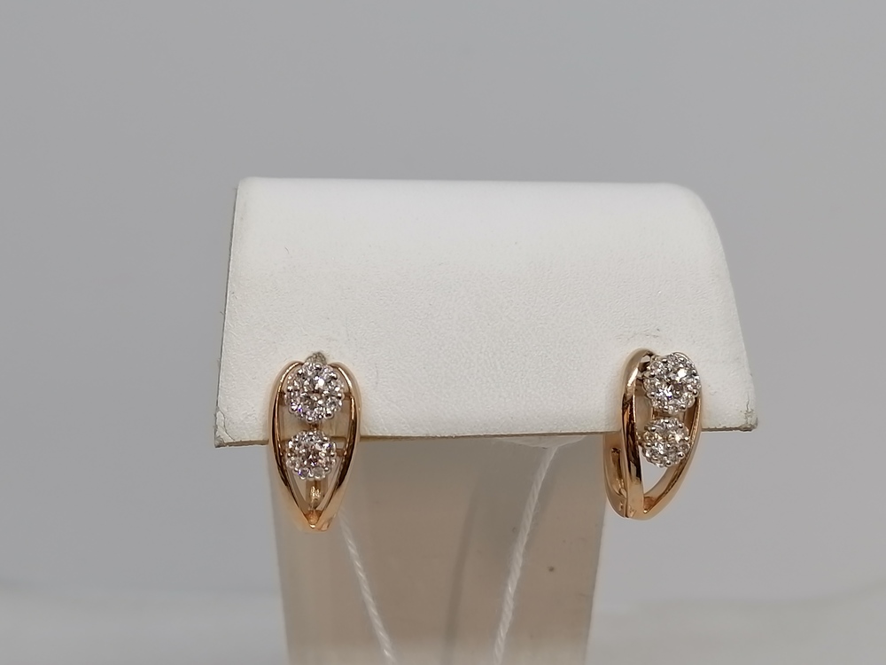 СЕРЬГИ БРИЛЛИАНТ (Au 585)