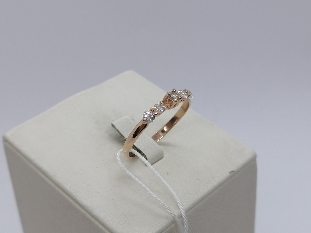 КОЛЬЦО БРИЛЛИАНТ Au 585