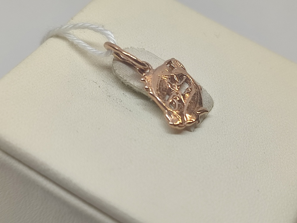 ПОДВЕСКА ЗНАК ЗОДИАКА РЫБЫ Au 585