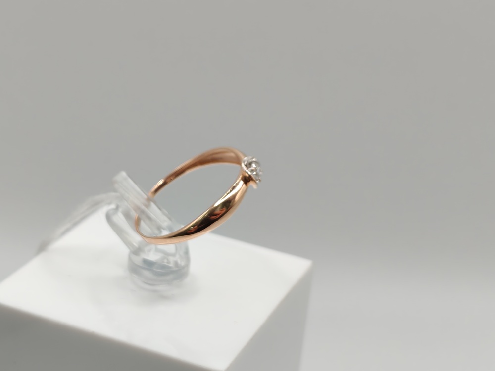 КОЛЬЦО БРИЛЛИАНТ Au 585