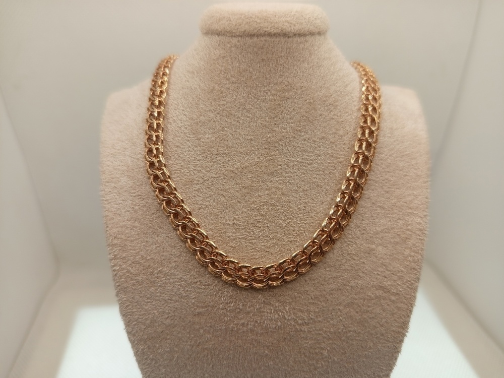 ЦЛИТ585 ЦЕПЬ ПОЛНОВЕСНАЯ Итальянка (Au 585)