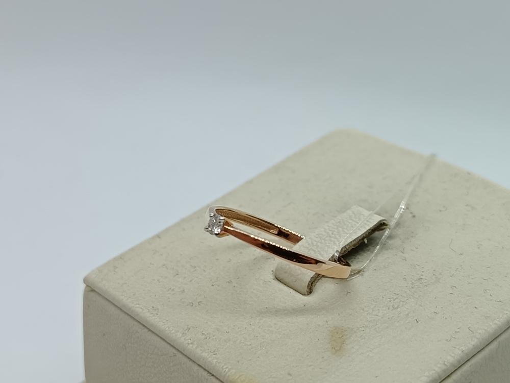 КОЛЬЦО БРИЛЛИАНТ (Au 585)