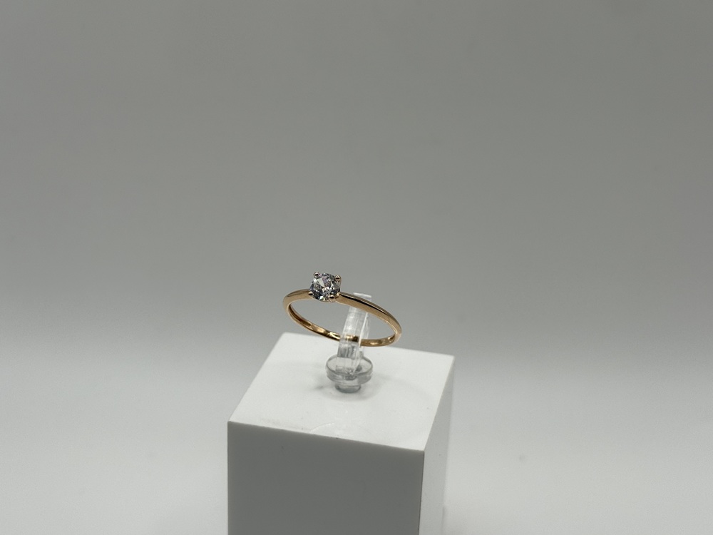 КОЛКМ585 КОЛЬЦО С КАМНЕМ (Au 585)